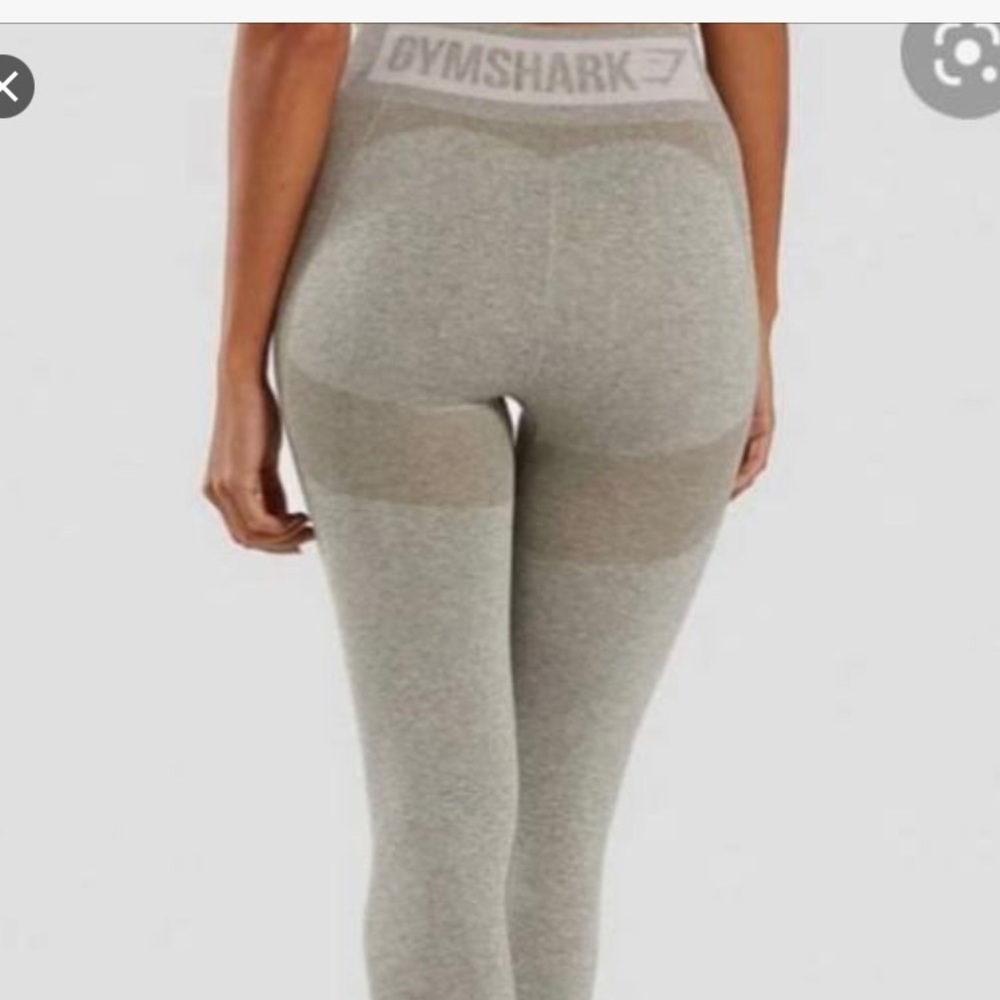 Gymshark Flex High Waisted Leggings marl/taupe Size M